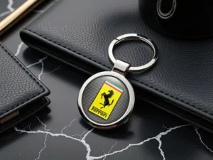Ferrari Personalized Key Holder Logo Premium X